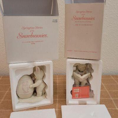 Lot 179: (2) Vintage Dept. 56 SNOWBABIES Collectibles 