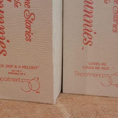 Lot 182: (2) Vintage New Dept. 56 SNOWBABIES Collectibles 