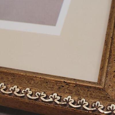 Lot 189: Vintage Signed and Numbered Fancy Framed "POSING" by Frances Hook