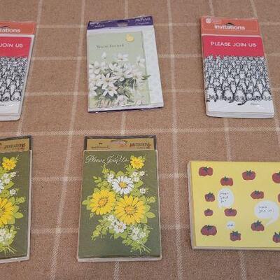 Lot 190: Assorted NEW Invitations Hallmark and More