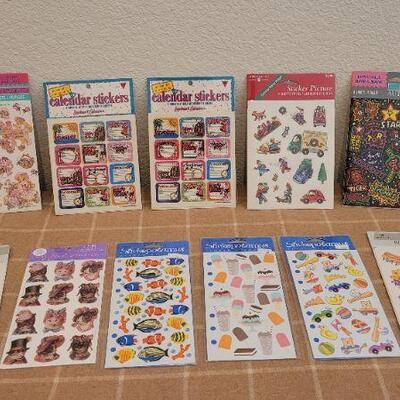 Lot 191: Assorted NEW Stickers Craft Activity