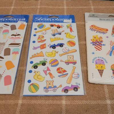 Lot 191: Assorted NEW Stickers Craft Activity