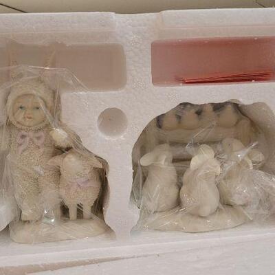 Lot 197: (2) New Dept. 56 SNOWBABIES Collectibles 