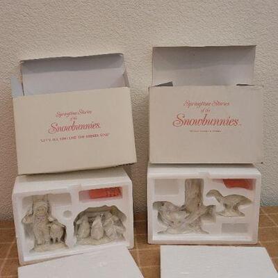 Lot 197: (2) New Dept. 56 SNOWBABIES Collectibles 