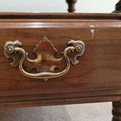 Lot 200: Vintage HARDEN Coffee Table w/ 2 Drawers