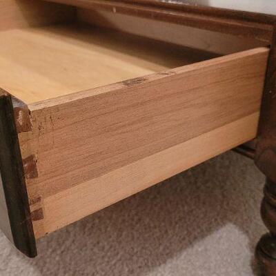 Lot 200: Vintage HARDEN Coffee Table w/ 2 Drawers