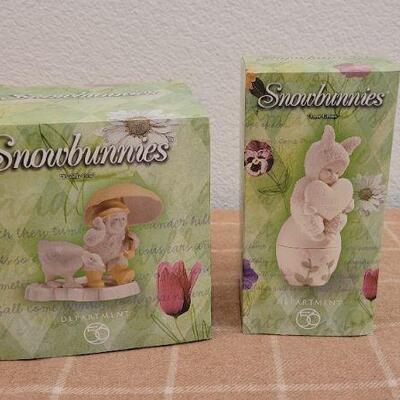 Lot 205: (2) Vintage New Dept. 56 SNOWBABIES Collectibles 