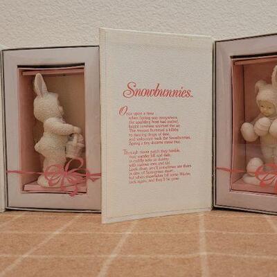 Lot 206: (2) Vintage New Dept. 56 SNOWBABIES Collectibles 