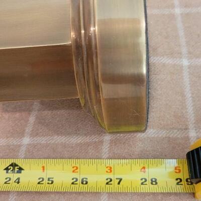 Lot 224: Vintage BRASS Table Lamp (no shade) TESTED A+