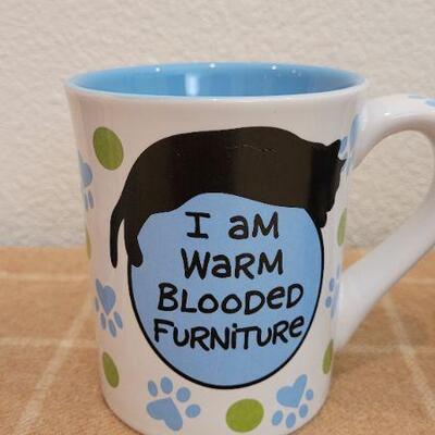 Lot 229: (4) New HALLMARK Coffee Mugs Cat Theme