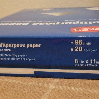 Lot 235: New Assortment of Copy and Ultra Printer Paper Stock