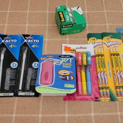 Lot 240: Assorted NEW Art and Officr Supplies