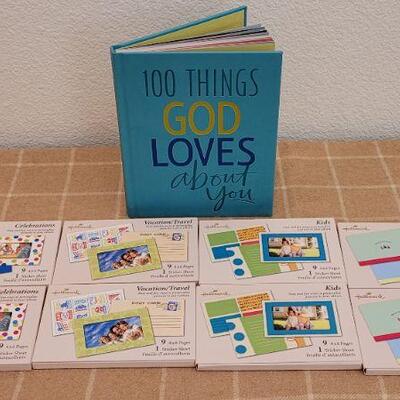 Lot 241: Assorted NEW HALLMARK Activity Sticker Sheets + New HALLMARK Book