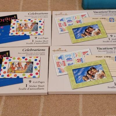 Lot 241: Assorted NEW HALLMARK Activity Sticker Sheets + New HALLMARK Book