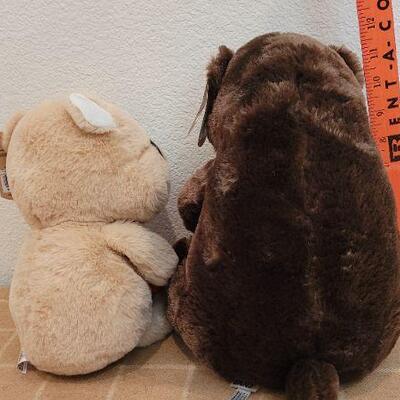 Lot 242: (2) New VALENTINES Day Stuffed Animals