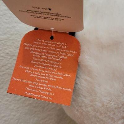 Lot 243: Large New HALLMARK Bear Hugs Panda Club Valentines Singing Stuffed Animal TESTED A+