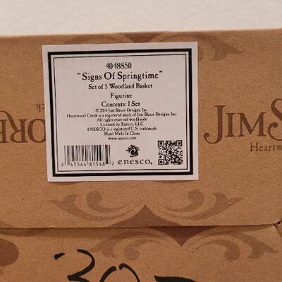 Lot 251: Vintage New JIM SHORES "Signs of Springtime" Collectible