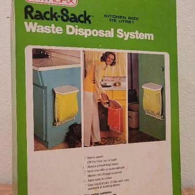Lot 256: Vintage NEW EXTRUFIX Rack-Sack Disposal System