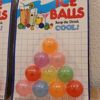 Lot 265: Vintage ICE BALLS Fun Home Party Accents