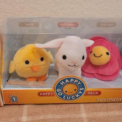 Lot 266: (3) New HAPPY GO LUCKYS Collectibles 