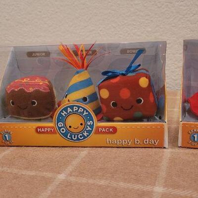 Lot 267: (3) New HAPPY GO LUCKYS Collectibles 