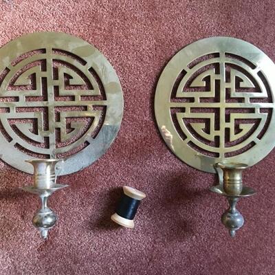 Brass Sconces