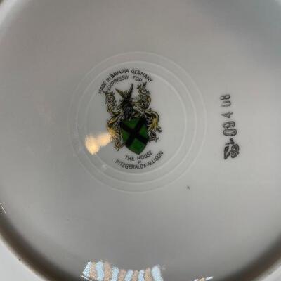 Lot #48 - Made in Bavaria for the House of Fizgerald and Allison Plates