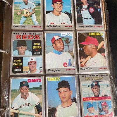 G1: 3" Binder Full of Baseball Cards and Memorabilia