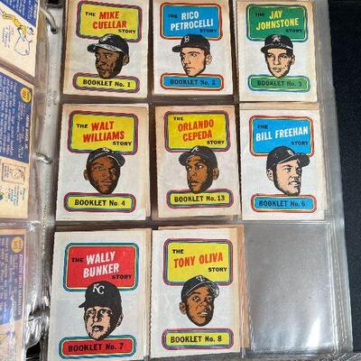 G1: 3" Binder Full of Baseball Cards and Memorabilia