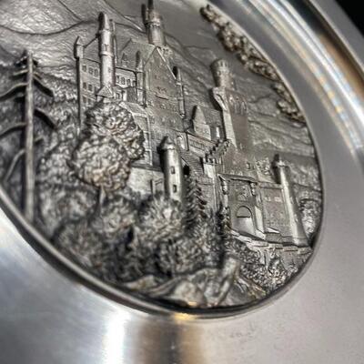 Lot# 54 On a Pewter platter