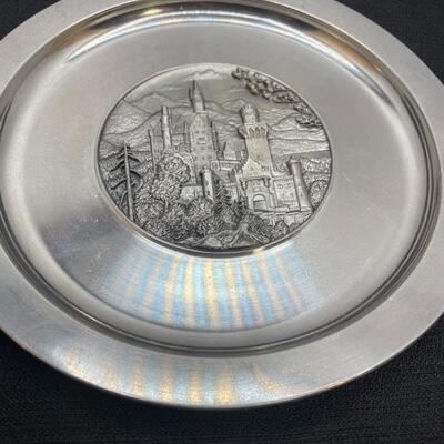 Lot# 54 On a Pewter platter