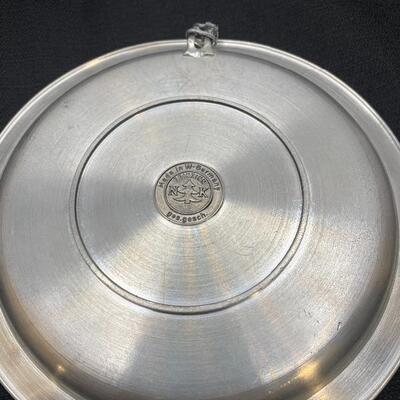 Lot# 54 On a Pewter platter
