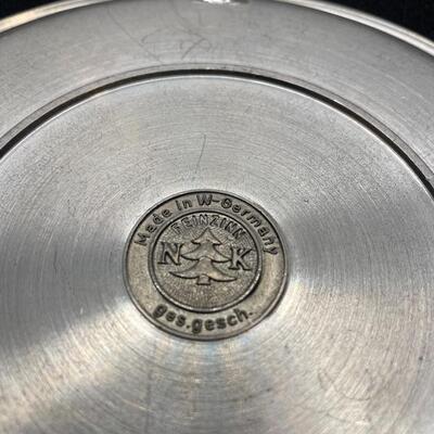 Lot# 54 On a Pewter platter