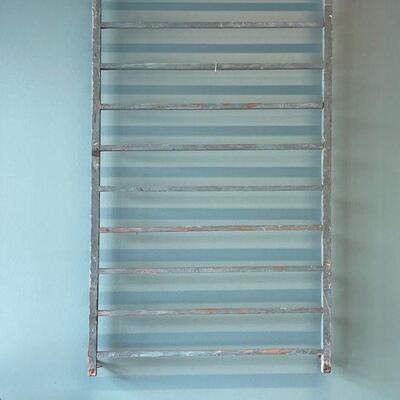 Industrial / Primitive ladder style hanger #4