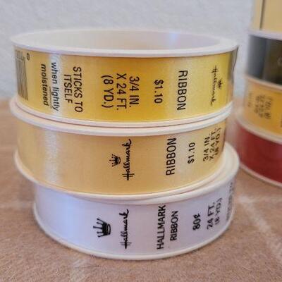Lot 12: Assorted NEW Crafting Sewing Art Ribbon and Supplies
