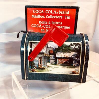 Coca-Cola Mailbox Tin