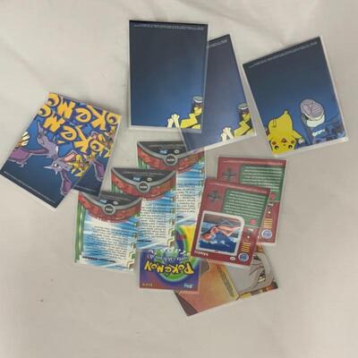 -72- 13 Pokémon Trading Cards | TV Series | TOPPS | NINTENDO