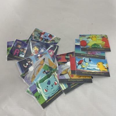 -74- 17 Pokémon Trading Cards | TV Animation Edition | TOPPS | NINTENDO