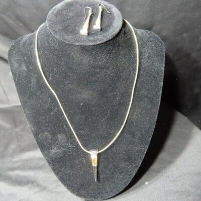 Montana Silver Necklace and Earrings