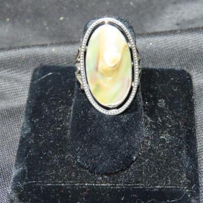 Sterling Opalescent Ring