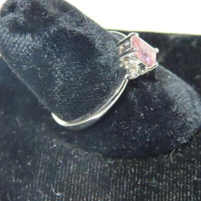 925 Pink Ring