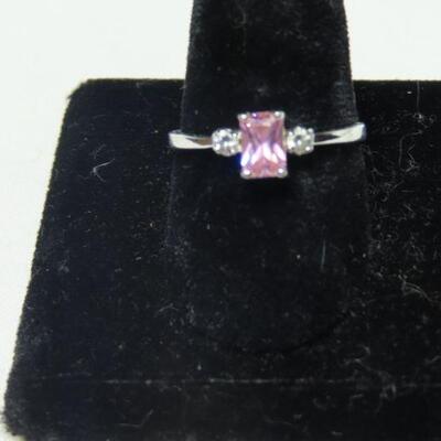 925 Pink Ring