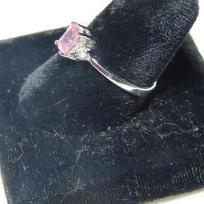 925 Pink Ring