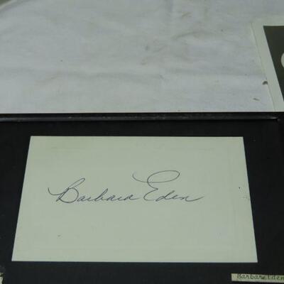 Barbara eden Autograph and photo