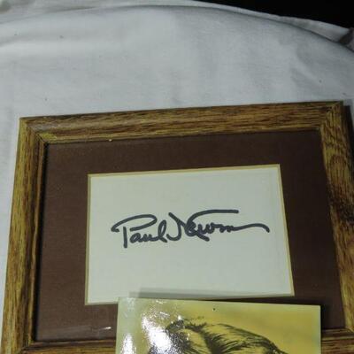 Paul Newman Autograph