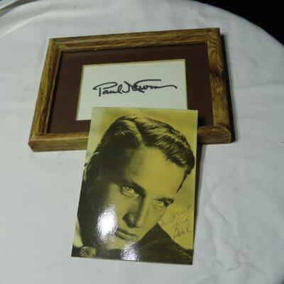 Paul Newman Autograph