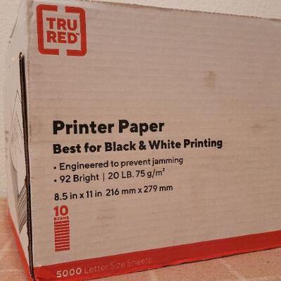 Lot 46: 4000 Sheets of NEW Office Printer Paper