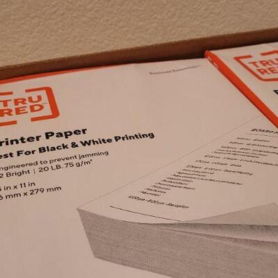 Lot 46: 4000 Sheets of NEW Office Printer Paper
