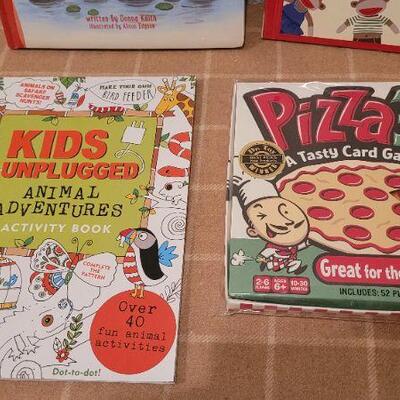 Lot 51: Assorted Children's Books and Acitivity Art Bundle