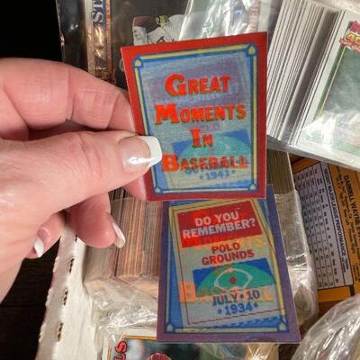 G2: Box lot of Baseball Cards from the 80â€™s